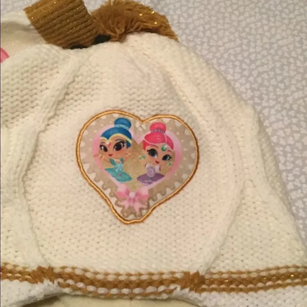 Shimmer & Shine Girls Hat And Glove Set
